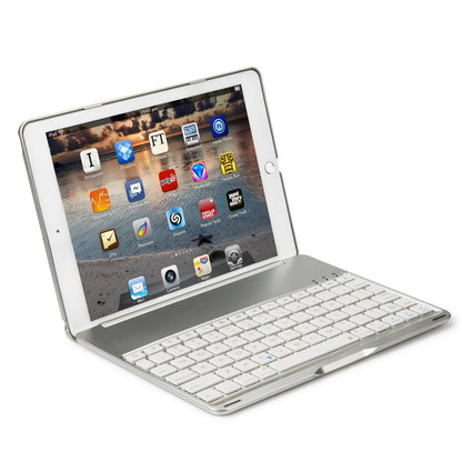 Bluetooth Keyboard Case for iPad 9.7 (2017/2018), iPad Air, Air 2 & iPad Pro 9.7 – Wireless Keyboard Cover with Auto Sleep/Wake, Protective Slim Aluminum Case