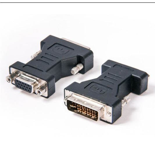 DVI-I Male to VGA Female Adapter – Gold Plated Connector Video Converter