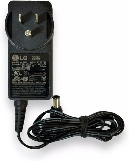 19V 1.3A AC/DC Power Adapter for LG LED LCD Monitor & TV – Universal Replacement Charger ADS-40FSG-19 | EAY62790007 | 19V Power Supply Adapter