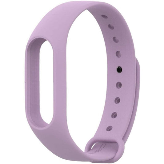 Mi Band 2 Strap -Purple mid night-mijobs- Soft - High Quality -TPU -Anti Lost - Smell Less - Fine Close Button - A One Product - Long Life - Water Proof -Smart Watch Strap