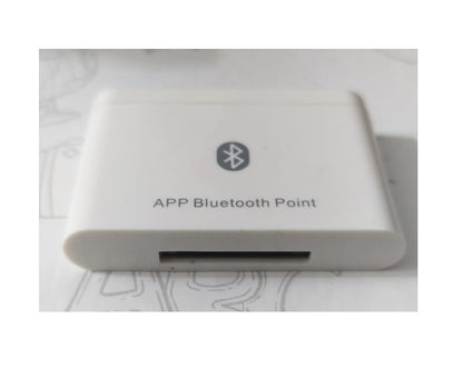 Speaker Dock Bluetooth Receiver – 30-Pin Bluetooth Adapter Audio Receiver for iPod, iPhone, and 30-Pin Dock Speakers (SoundDock Upgrade)