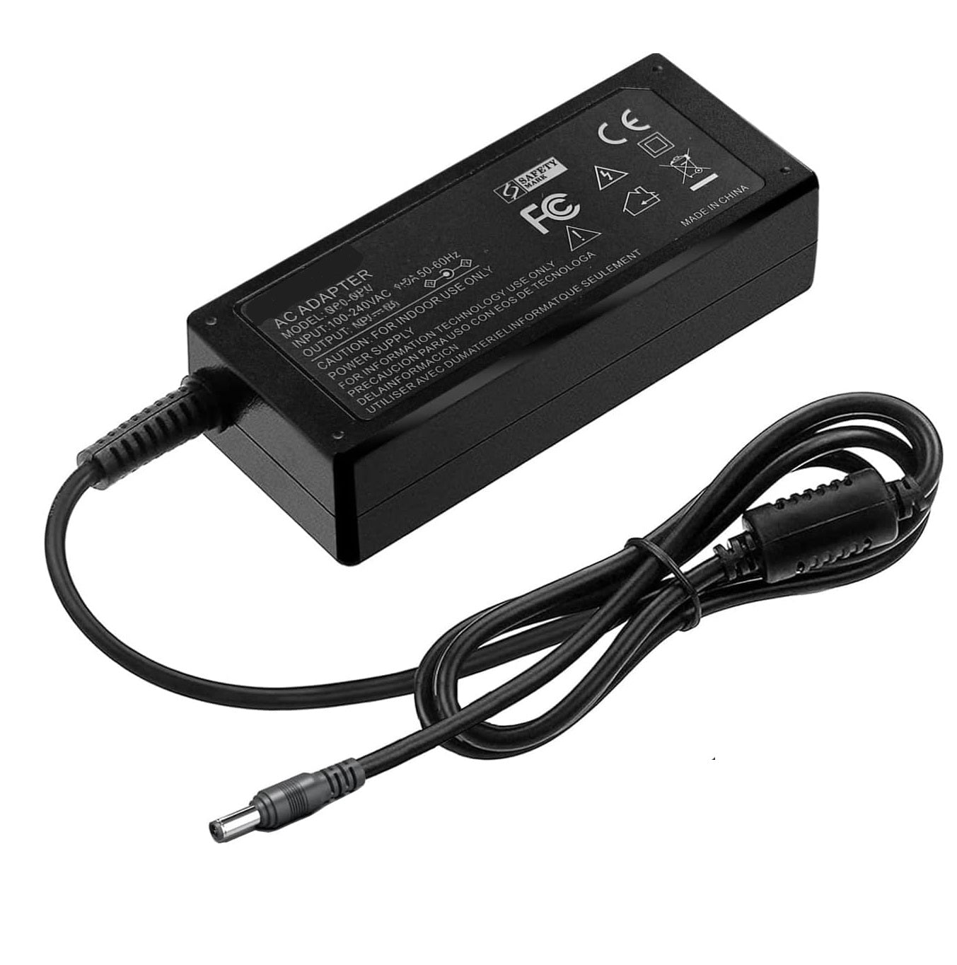 12V 4A Power Supply Adapter 48W – AC-DC SMPS with Center-Pin Barrel Plug – Stable & Heavy-Duty Branded