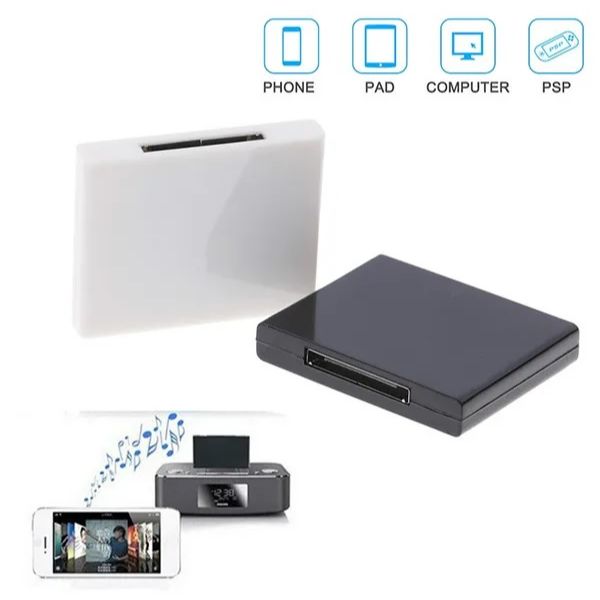 30-pin Bluetooth Adapter 4.1 A2DP Music Audio Receiver For Bos-e Sound i dock And 30Pin for Dock Speakers