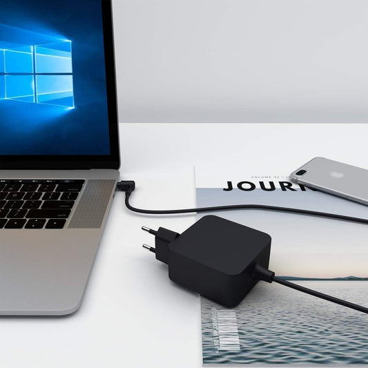 45W Notebook Laptop AC Charger Adapter Power Cable for Asus – Side view – Available in Pakistan