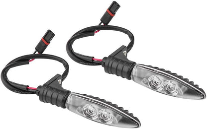 . Pair Front LED Turn Signal Indicator Light (Fits BMW F800 Series)