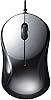 Wired Blue LED Silent USB 3 Button Mouse Buffalo Black BSMBU108 – Quiet Click, High Precision Optical Mouse for PC & Laptop