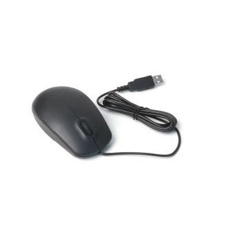 1 Pc Universal USB Wired Mouse Black – Plug & Play Optical Mouse for Laptop, PC & Desktop (All Brands Compatible)