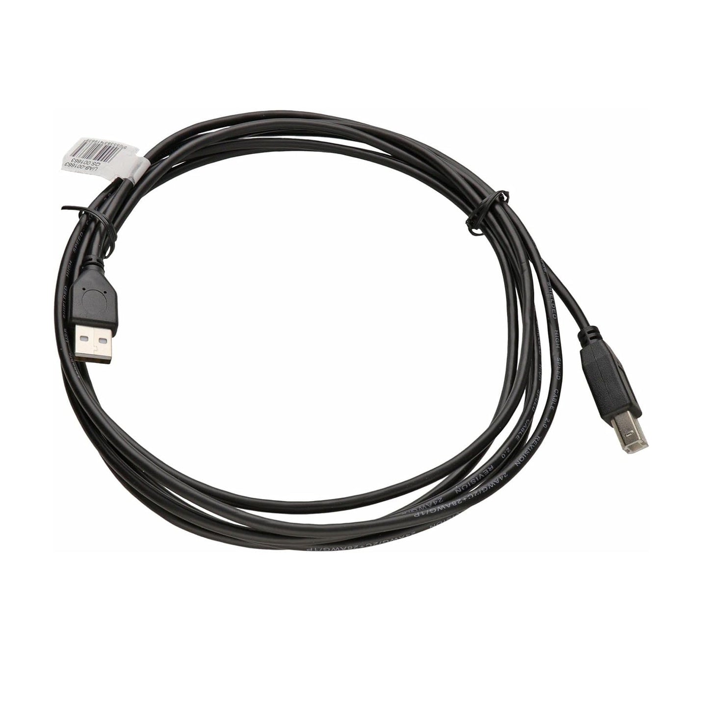USB 2.0 Printer Cable A to B 3 Meter – High Speed 24AWG Copper Lead for Printer, Scanner & Fax | Durable USB Type A to Type B Connector (Black)