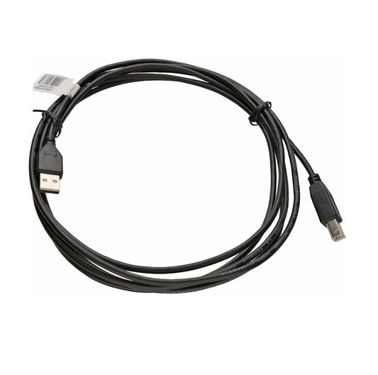 USB 2.0 Printer Cable A to B 3 Meter – High Speed 24AWG Copper Lead for Printer, Scanner & Fax | Durable USB Type A to Type B Connector (Black)