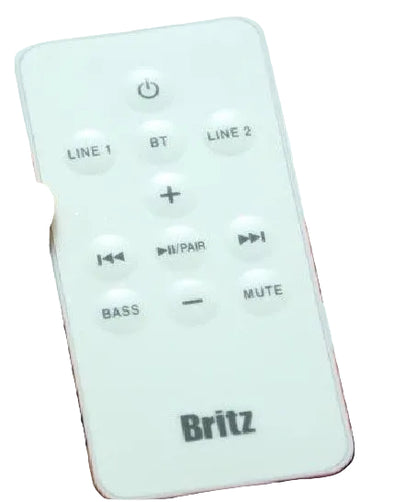 Britz BE-S15 Bluetooth Plate Speaker Remote Control Only – Replacement Remote