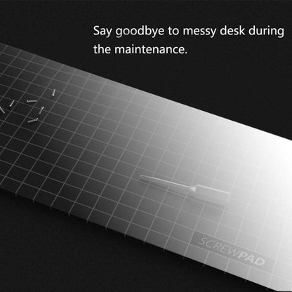 Wowpad Magnetic Screwpad Position Screw Plate – Precision Magnetic Screw Organizer Mat Compatible with Wowstick Electric Screwdriver