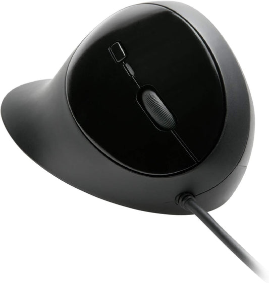 Kensington K75403JP Pro Fit Ergo Wired Mouse – Ergonomic Vertical USB Mouse for Windows &