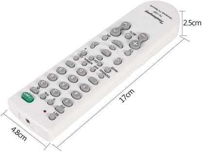 TV-139 Universal TV Remote Control Replacement – Compatible with Smart, LCD & LED Televisions | Easy Setup Remote