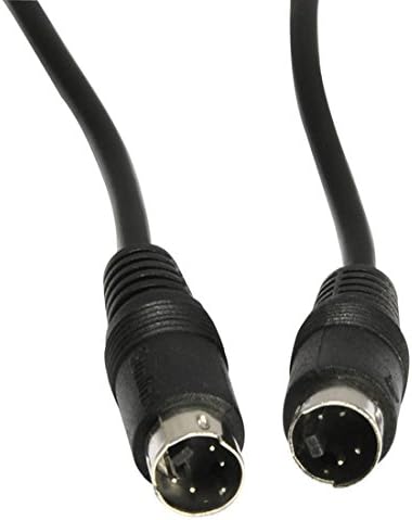 Mini DIN 4 Pin S-Video Cable Male to Male S-VHS AV Cable for TV Monitor DVD VCR Receiver High Quality Video Cable