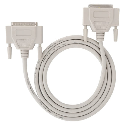 DB25 Male to Female Serial Extension Cable – 25 Pin Printer Copier Data Cable, High Speed DB25 M/F Extension Lead