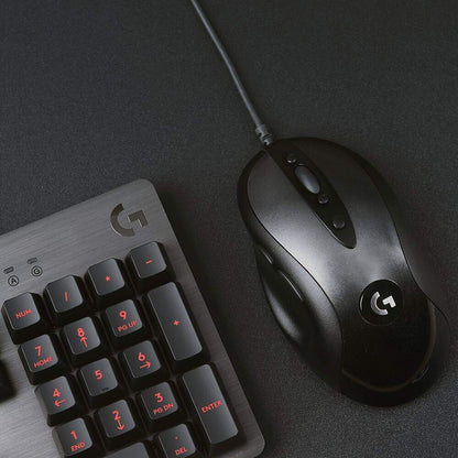 Logitech G MX518 Gaming Mouse with HERO 16K Sensor, 16000 DPI, 8 Programmable Buttons – High-Performance Wired Gaming Mouse (Black,)