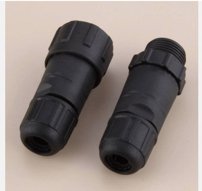 4 Pin Male Female Waterproof Cable Connector Set – Outdoor Wire Harness Adapter Socket for Boat, Marine & Automotive Use