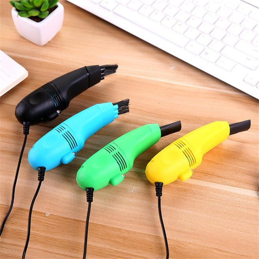 Mini USB Vacuum Cleaner for Keyboard – Portable Low Noise Computer Keyboard Cleaner with Large Dust Capacity for Laptop, PC, Car & Desk Cleaning