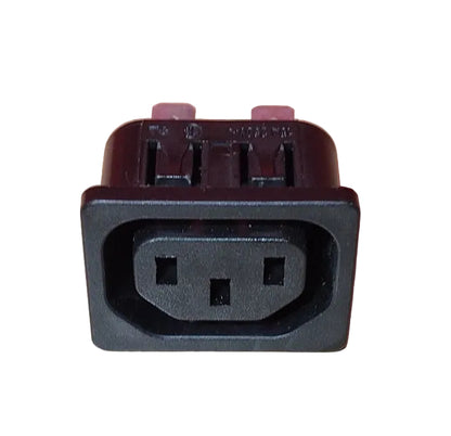 AC 250V 10A 3-Pin Panel Mount Power Inlet Socket Female Receptacle – Buy Online in Pakistan with COD