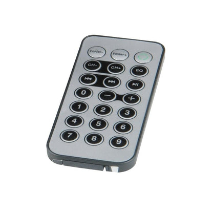 IR Remote Control for MP3 Radio Adapter & Bluetooth Audio Player (Car & Speaker Use)