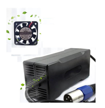 24V 4A Battery Charger with XLR Connector – Smart Charger for Mobility Scooters, Power Chairs & Electric Wheelchairs Compatible with EA1065, S150 180 X-CEL, Jazzy 1107, 614HD, Invacare Pronto M51 & More