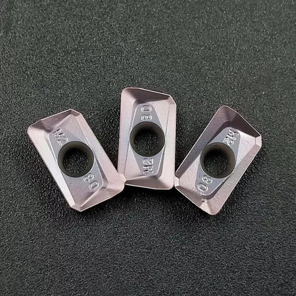 10PCS M2 CNC Carbide Inserts for Stainless Steel & Steel | Wear-Resistant Turning Tools for Roughing & Finishing | High Precision Milling Inserts