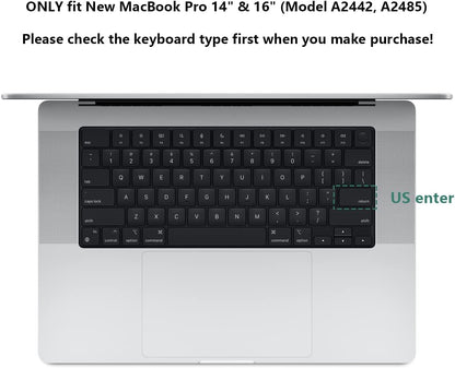 Gradient Keyboard Cover for MacBook Pro 14”/16” & MacBook Air 13” | Ultra-Thin TPU, Spill & Dust Protection