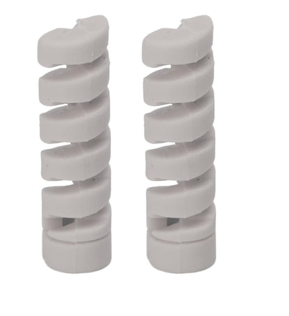 2 PCS Bicycle Spiral Cable Wrap Protector – Rubber Bike Frame Guard Sleeve for Brake & Shifter Housing Protection