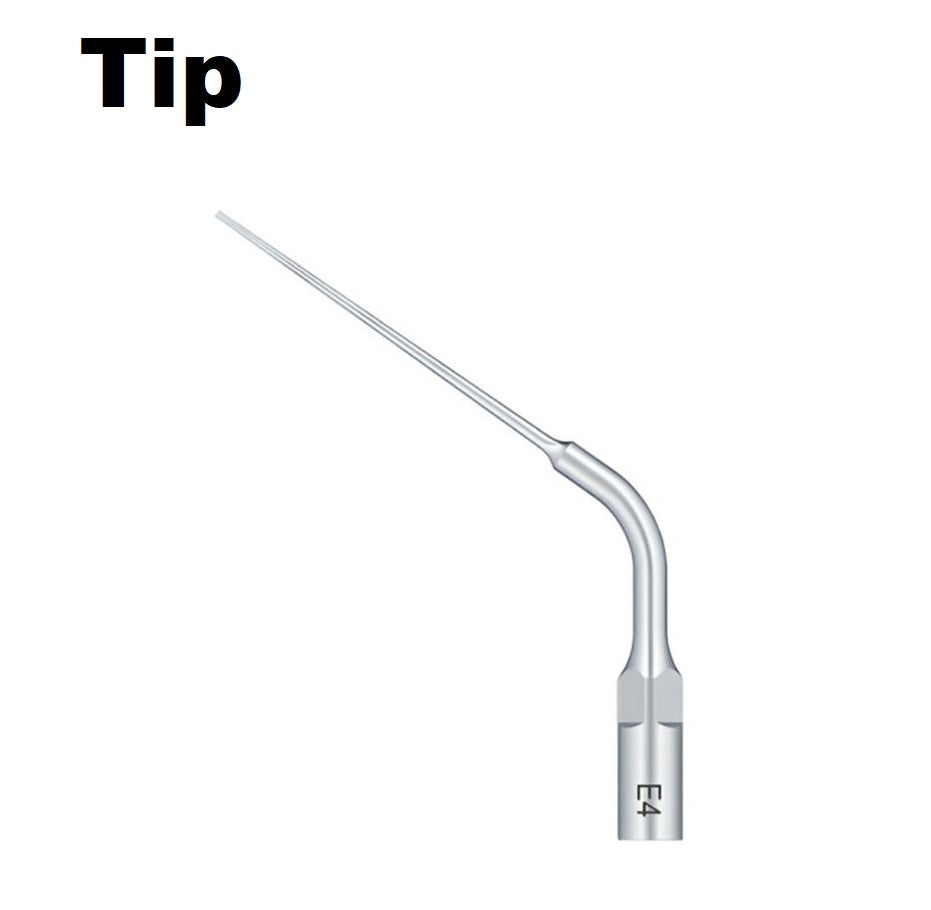 1 Single Pcs Woodpecker E4 Scaler Tip for UDS & EMS Ultrasonic Scalers – Dental Periodontal Scaling Tip