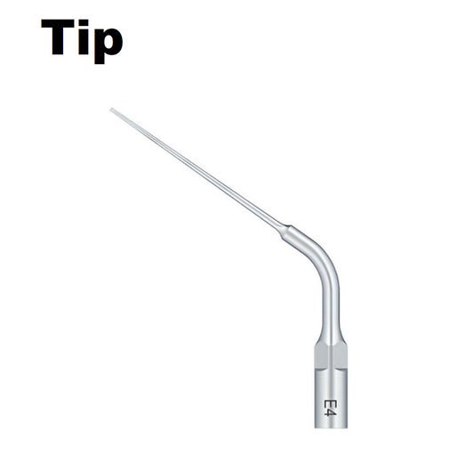 1 Single Pcs Woodpecker E4 Scaler Tip for UDS & EMS Ultrasonic Scalers – Dental Periodontal Scaling Tip