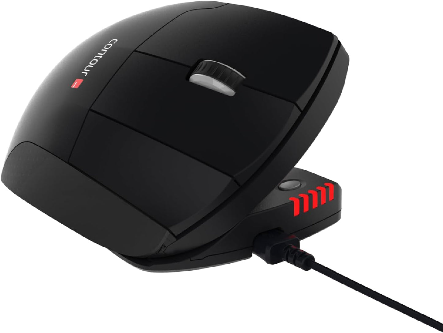 Contour Unimouse Ergonomic Vertical Wired Mouse with Adjustable Thumb Rest for Windows & Mac – 35° to 70° Angle, 6 Buttons
