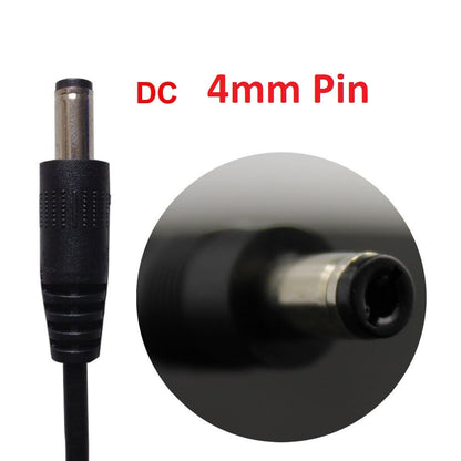 5V 1A Power Adapter 100-240V AC to DC Charger (4mm Pin) for Modems, Routers, Set Top Box & DTH – Black Universal Supply
