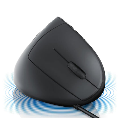 USB Wired Optical Mouse 1.5 Meter – Ergonomic 6 Buttons 1600 DPI High Precision Mouse for Laptop, Desktop PC & MacBook
