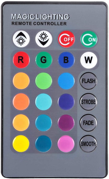 Remote Control Colorful LED Bulb - E27-RGB -220V