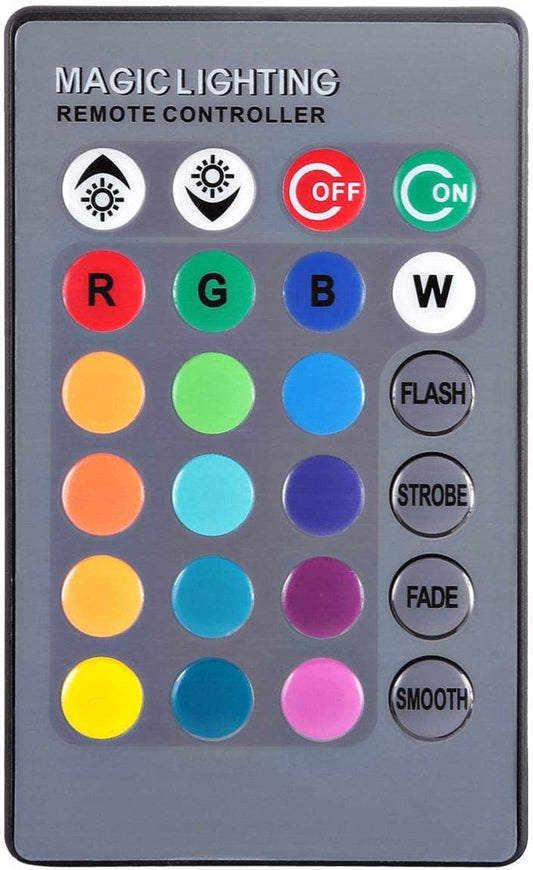 Remote Control Colorful LED Bulb - E27-RGB -220V
