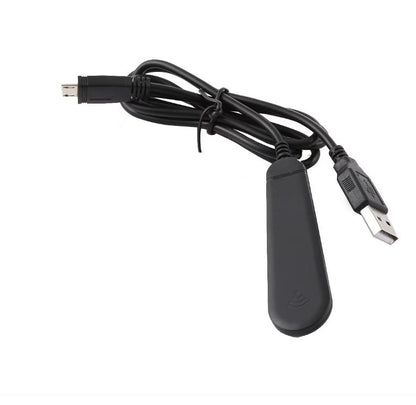 2.4G/5G dual-band 4k WiFi antenna cable with power Cable for AnyCast, MiraScreen, Miracast, and AirPlay HDMI display dongles. Supports 4K streaming and compatible with most Micro USB smart TV sticks.(Device not included)