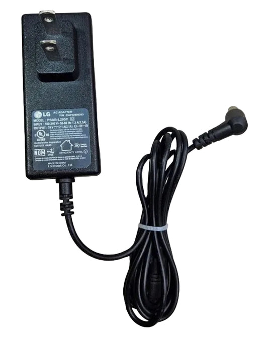 LG 19V 2.1A AC Adapter Charger 6mm Pin – 100-240V Universal Power Supply for LG Monitors & Devices