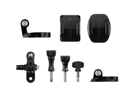 GoPro Mounting Accessories Kit – Adhesive Mounts, Quick Release Buckle, Pivot Arm & Thumb 3 Screws Set