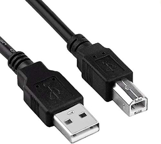 USB Printer Cable 2 Meter – Side view – Available in Pakistan