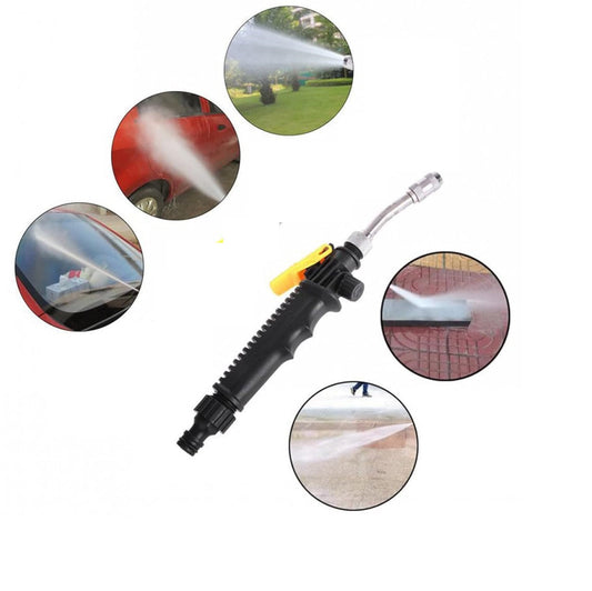 Premium Metal Garden Hose Sprayer Nozzle – High Pressure Power Washer Spray Gun for Car Wash, Pet Grooming & Cleaning, Portable Adjustable Water Hose Nozzle