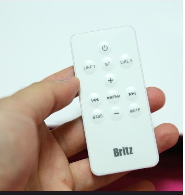Britz BE-S15 Bluetooth Plate Speaker Remote Control Only – Replacement Remote