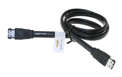 Premium Quality 1 Meter eSATA to eSATA Cable 3Gbps – Shielded External SATA 2 Data Cable for Fast & Stable Connection