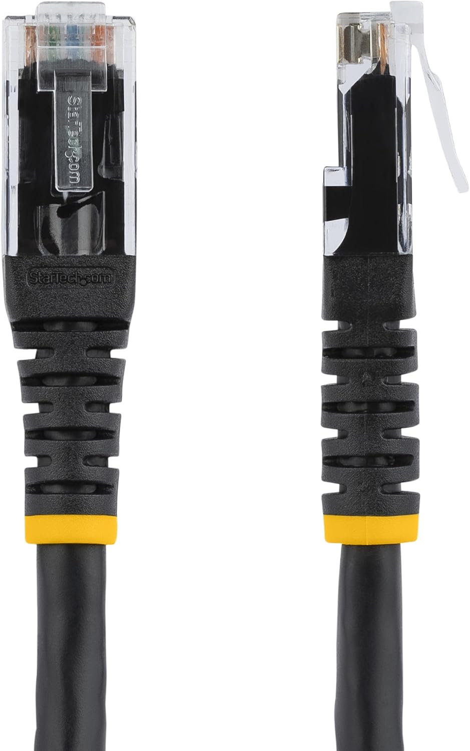Star Tech Premium 6ft CAT6 Ethernet Cable LSZH – 10Gbps 650MHz RJ45 UTP Network Patch Cord, 100W PoE Support, Snagless with Strain Relief, Black (1.8m)