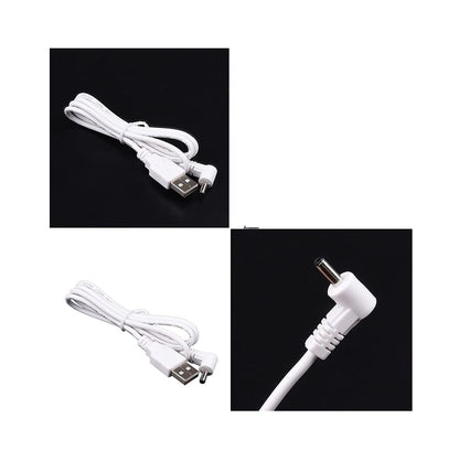 USB Male to 3.3mm Power Cable 1 Meter – 90° Angle Jack 5V 24USB Male to 3.3mm Power Cable 1 Meter – 90° Angle Jack 5V 24AWG White Charging Cable for 3.3mm DevicesAWG White Charging Cable for 3.3mm Devices