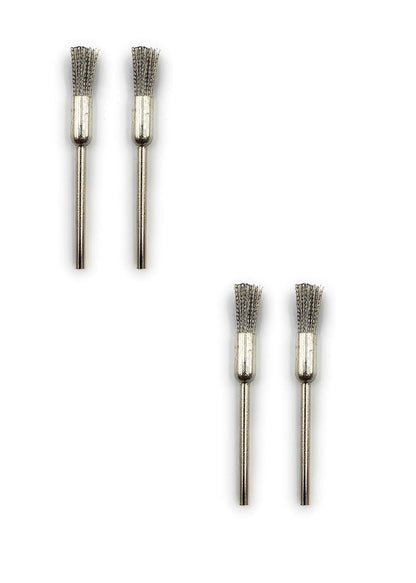 Stainless Steel Wire End Brush for Dremel Rotary Tool – 1 PCS Polishing Brush for Rust Removal, Satin Finish, Jewellery & Watch Cleaning Tool