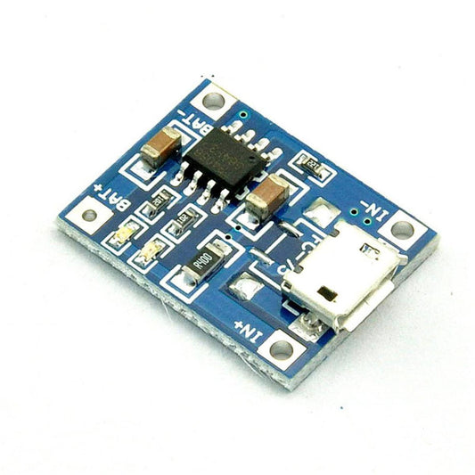MICRO USB 5V 1A Lithium Li - Ion Battery Charger Module TP4056