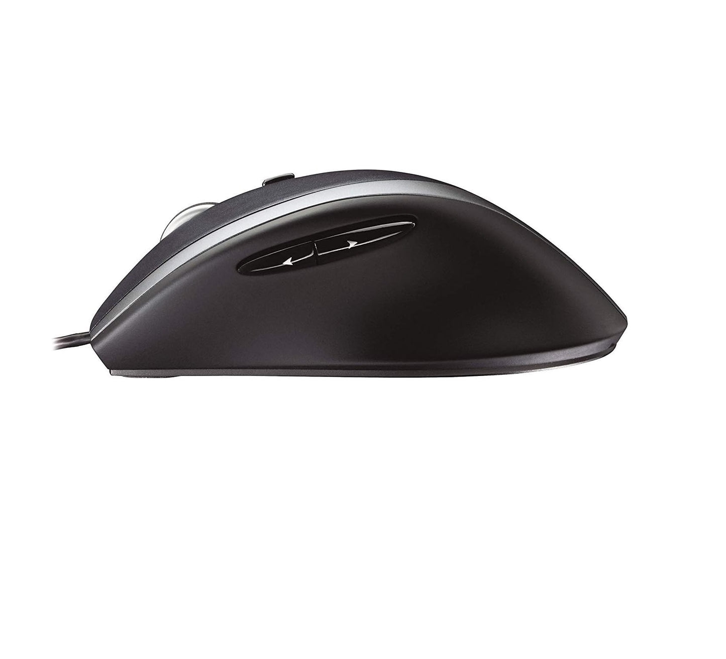 Logitech M500 Wired USB Mouse – 1000 DPI Laser Precision, 7 Programmable Buttons, Hyper-Fast Scrolling for PC, Mac & Laptop (Black)