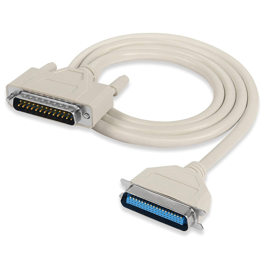 Parallel LPT Printer Cable (9 Foot) APC Hi Qulity lpt DB25 to CN36 Parallel Printer Cable, DB25 25 Pin Male to CN36 Centronics 36 Pin Male Serial Parallel Printer Extension Cable Adapter for Connect Computers, Printers