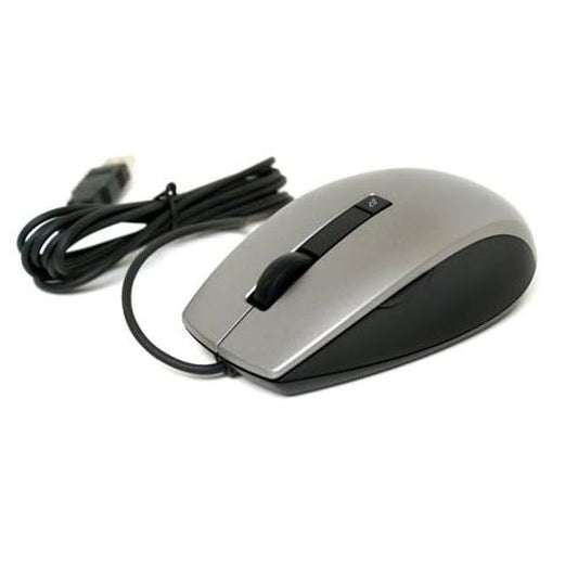 Premium 6-Button USB Wired Laser Mouse – High Precision Optical Sensor, Ergonomic Design, Smooth Scroll Wheel for Laptop & Desktop (Plug & Play