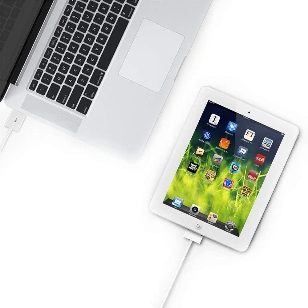 30 Pin USB Charging & Sync Data Cable – Fast Charging and Data Transfer Dock Connector Cable